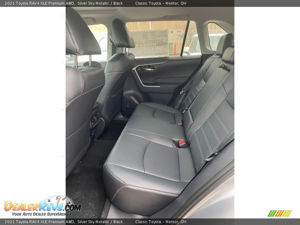 2021 Toyota RAV4 XLE Premium AWD Silver Sky Metallic / Black Photo #3