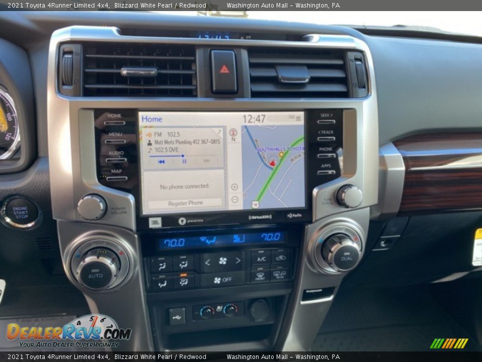 Navigation of 2021 Toyota 4Runner Limited 4x4 Photo #8