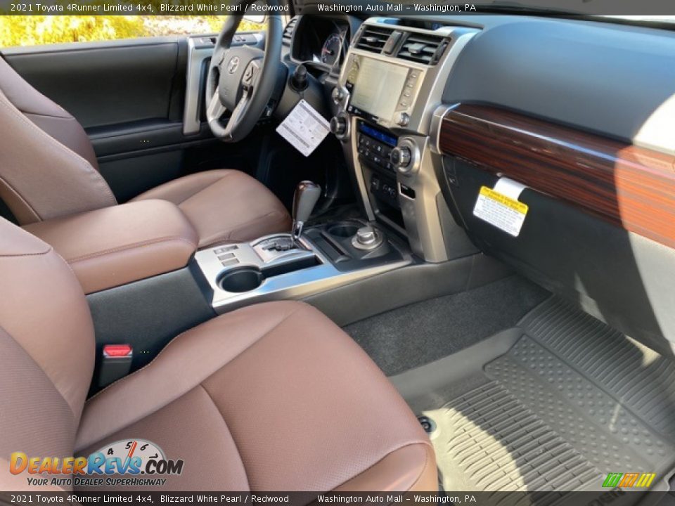 2021 Toyota 4Runner Limited 4x4 Blizzard White Pearl / Redwood Photo #11