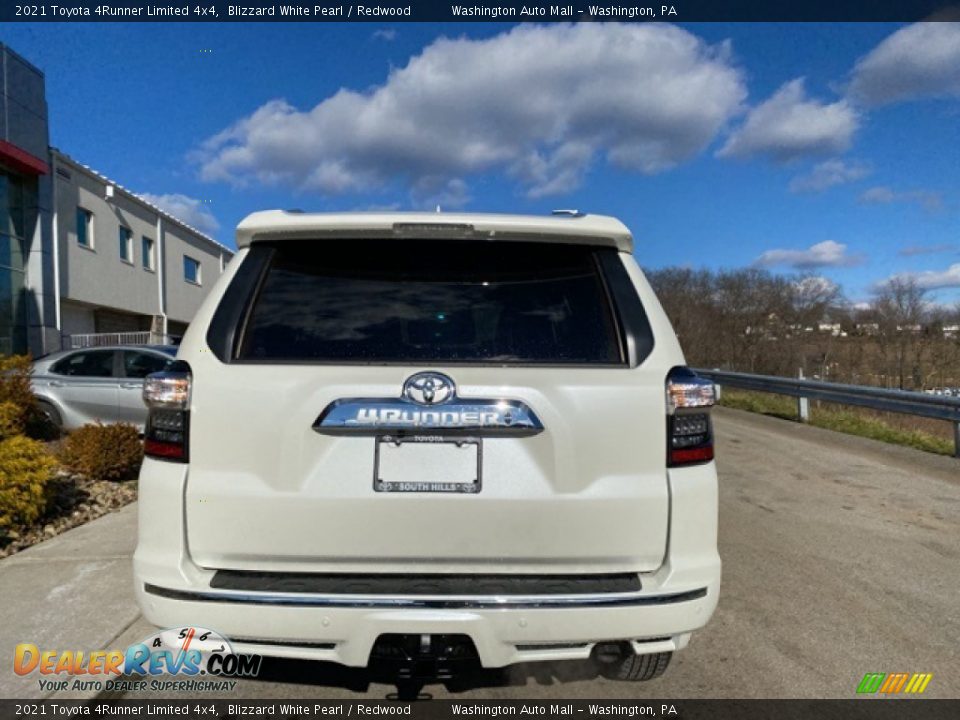 2021 Toyota 4Runner Limited 4x4 Blizzard White Pearl / Redwood Photo #15