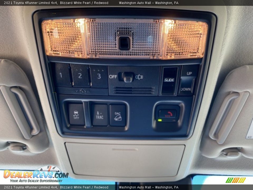 2021 Toyota 4Runner Limited 4x4 Blizzard White Pearl / Redwood Photo #16