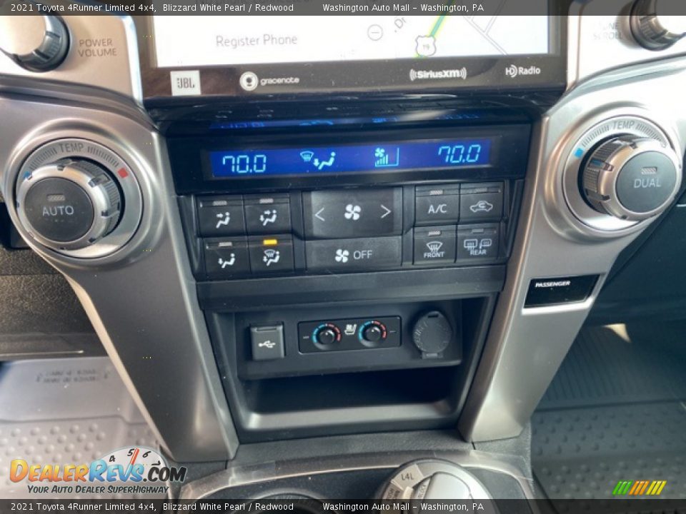 2021 Toyota 4Runner Limited 4x4 Blizzard White Pearl / Redwood Photo #17