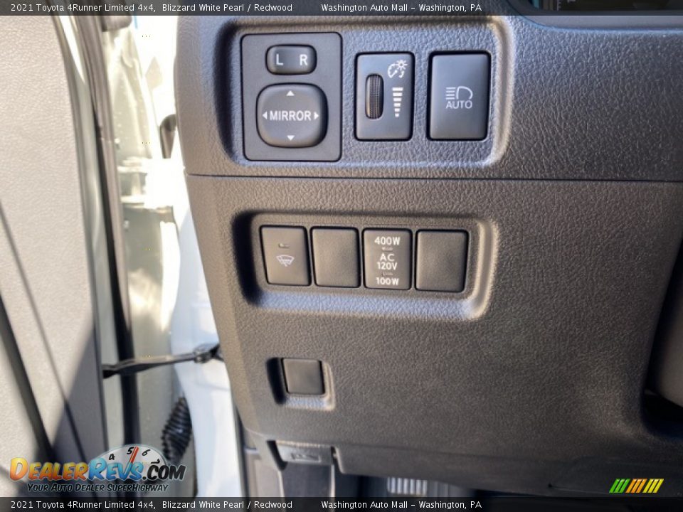 2021 Toyota 4Runner Limited 4x4 Blizzard White Pearl / Redwood Photo #18