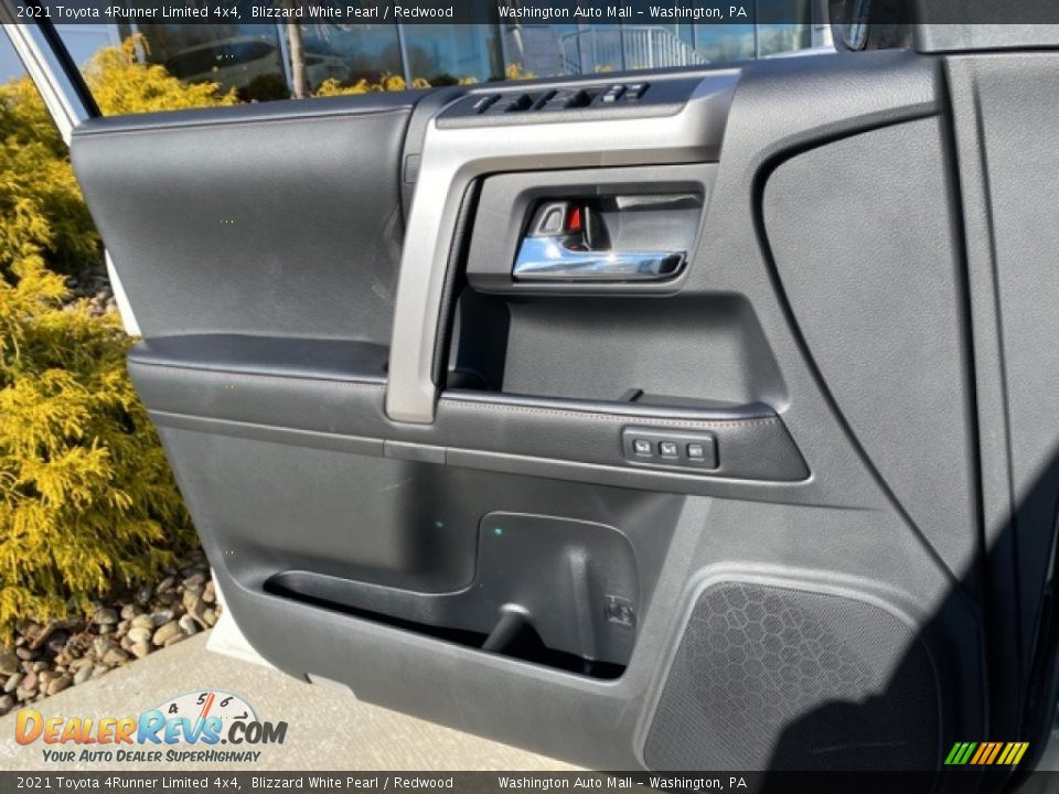 2021 Toyota 4Runner Limited 4x4 Blizzard White Pearl / Redwood Photo #19