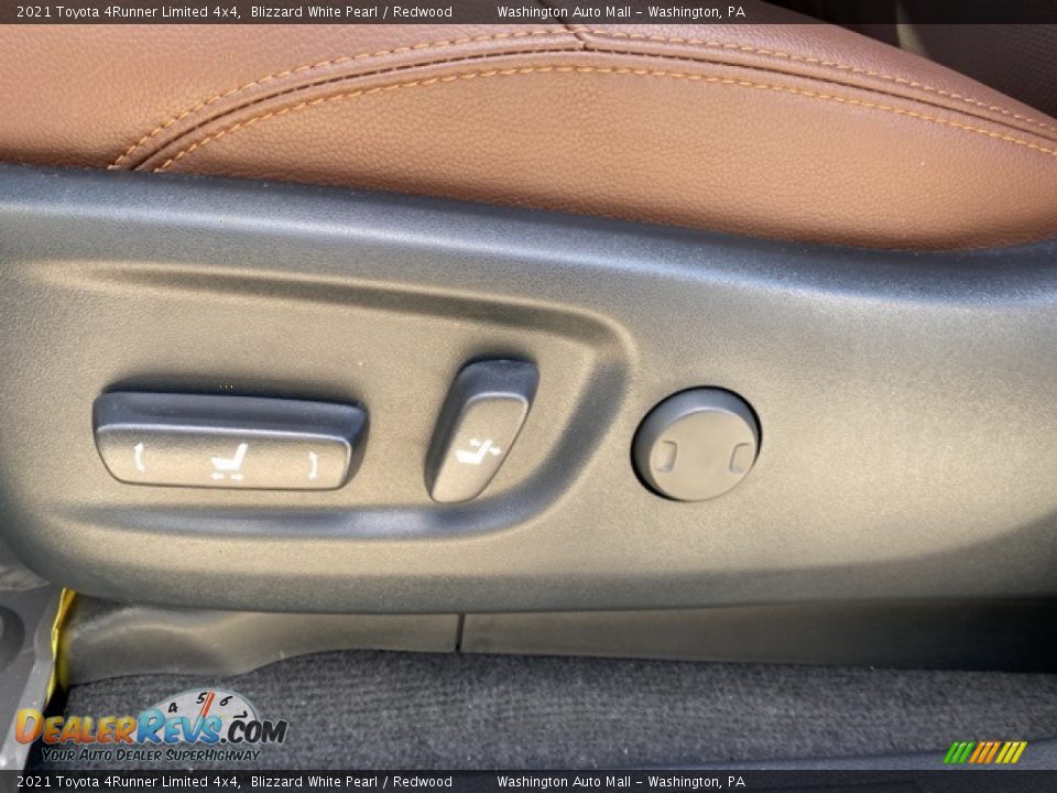 2021 Toyota 4Runner Limited 4x4 Blizzard White Pearl / Redwood Photo #22