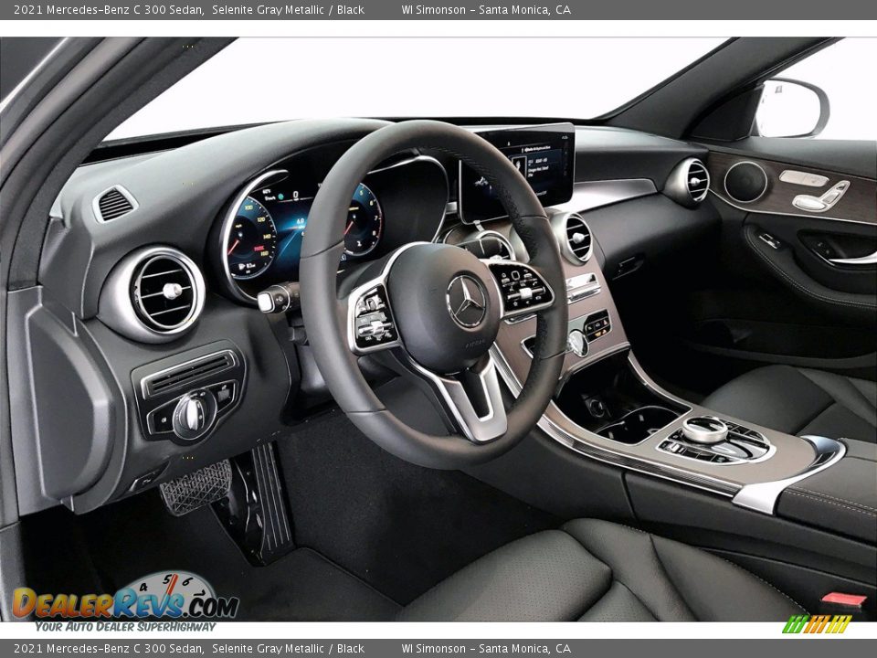 2021 Mercedes-Benz C 300 Sedan Selenite Gray Metallic / Black Photo #4