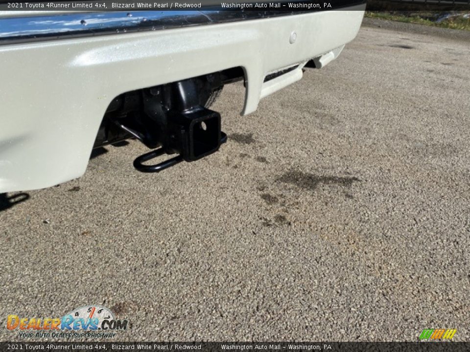 2021 Toyota 4Runner Limited 4x4 Blizzard White Pearl / Redwood Photo #24