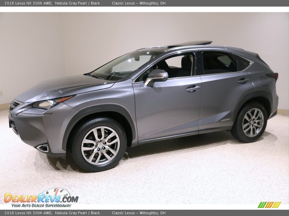 Nebula Gray Pearl 2016 Lexus NX 300h AWD Photo #3