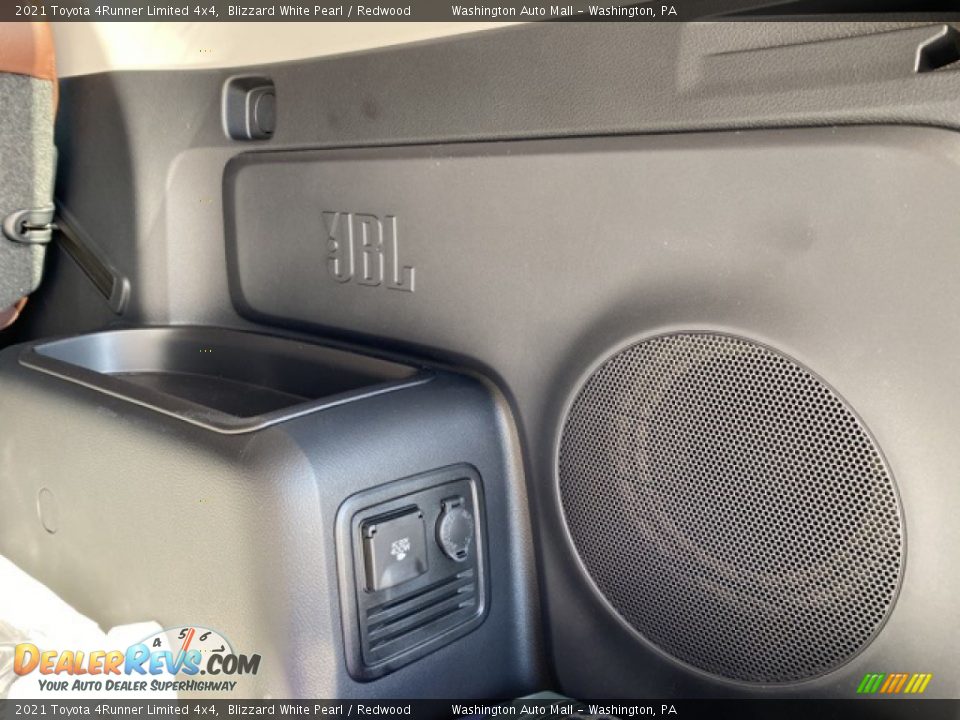 2021 Toyota 4Runner Limited 4x4 Blizzard White Pearl / Redwood Photo #27