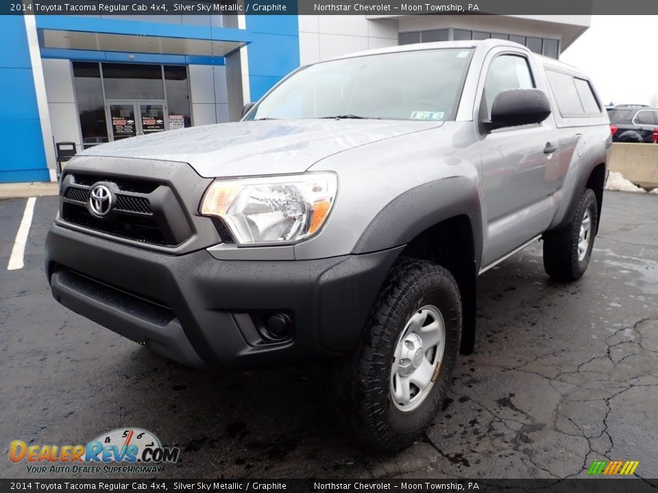 Silver Sky Metallic 2014 Toyota Tacoma Regular Cab 4x4 Photo #2