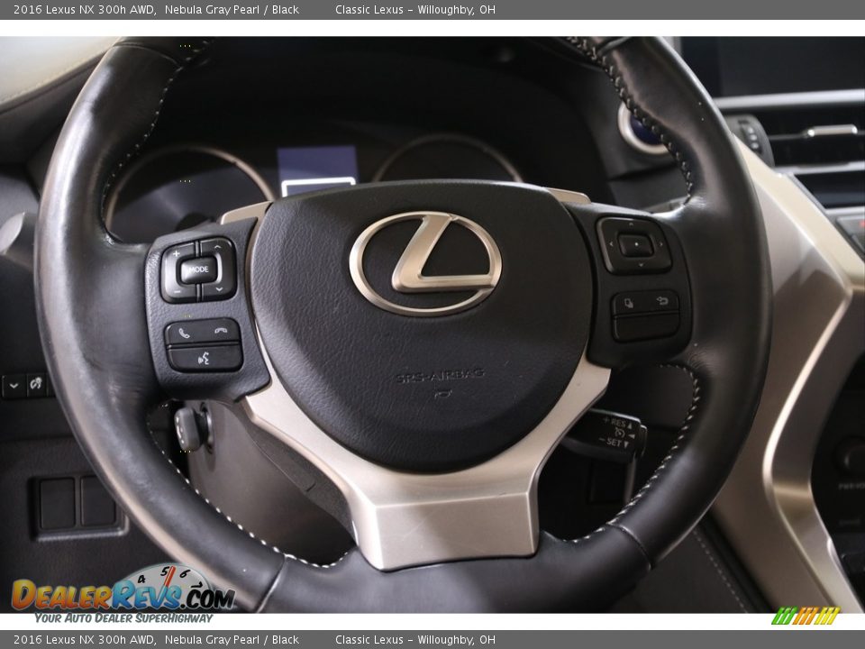 2016 Lexus NX 300h AWD Steering Wheel Photo #7