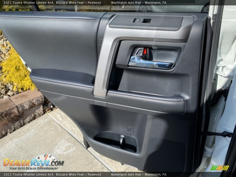 2021 Toyota 4Runner Limited 4x4 Blizzard White Pearl / Redwood Photo #30