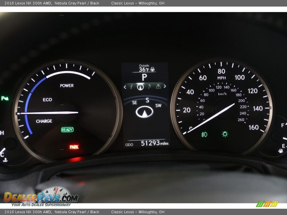 2016 Lexus NX 300h AWD Gauges Photo #8