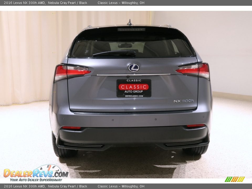 2016 Lexus NX 300h AWD Nebula Gray Pearl / Black Photo #20