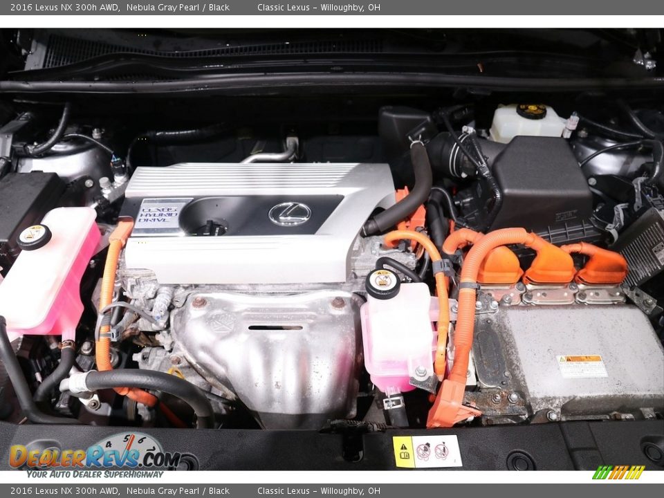 2016 Lexus NX 300h AWD 2.5 Liter DOHC 16-Valve VVT-i 4 Cylinder Gasoline/Electric Hybrid Engine Photo #21