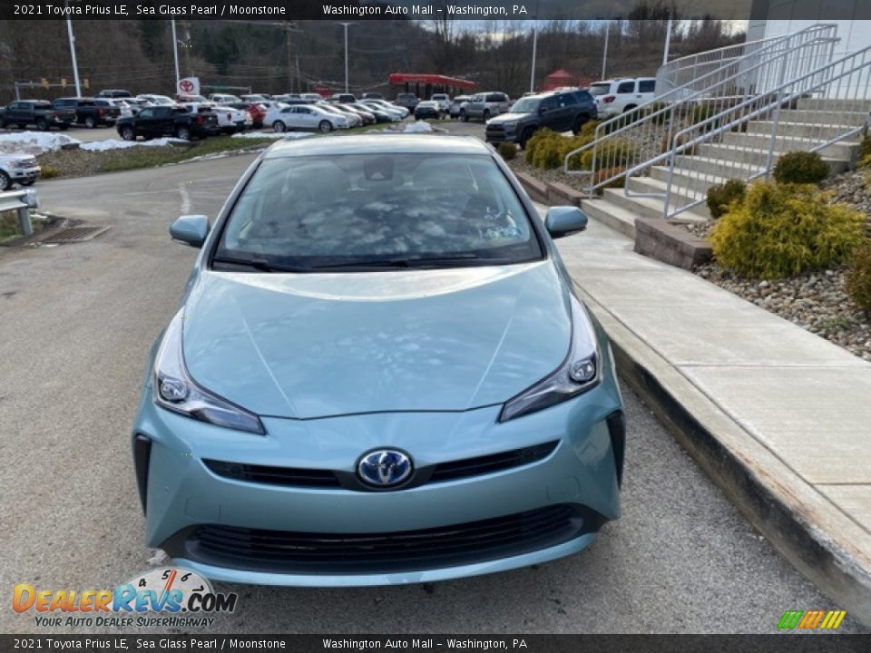 2021 Toyota Prius LE Sea Glass Pearl / Moonstone Photo #11