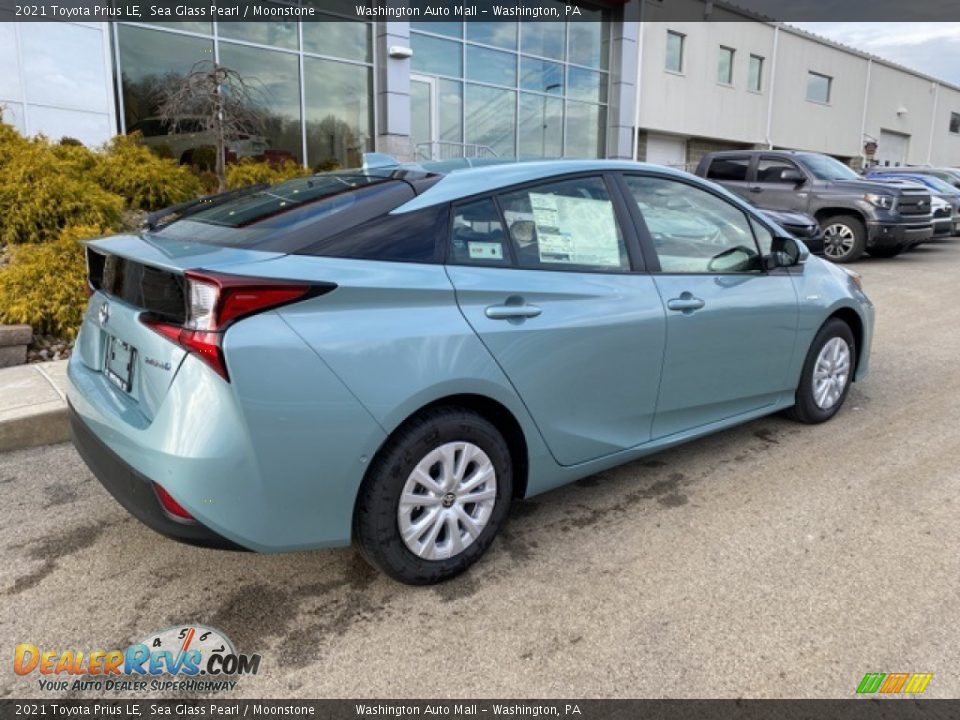 2021 Toyota Prius LE Sea Glass Pearl / Moonstone Photo #13