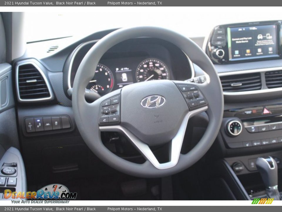 2021 Hyundai Tucson Value Black Noir Pearl / Black Photo #21