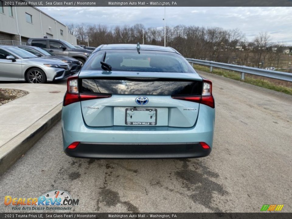 2021 Toyota Prius LE Sea Glass Pearl / Moonstone Photo #14