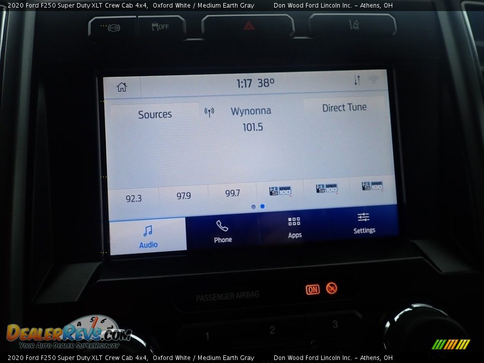 2020 Ford F250 Super Duty XLT Crew Cab 4x4 Oxford White / Medium Earth Gray Photo #27