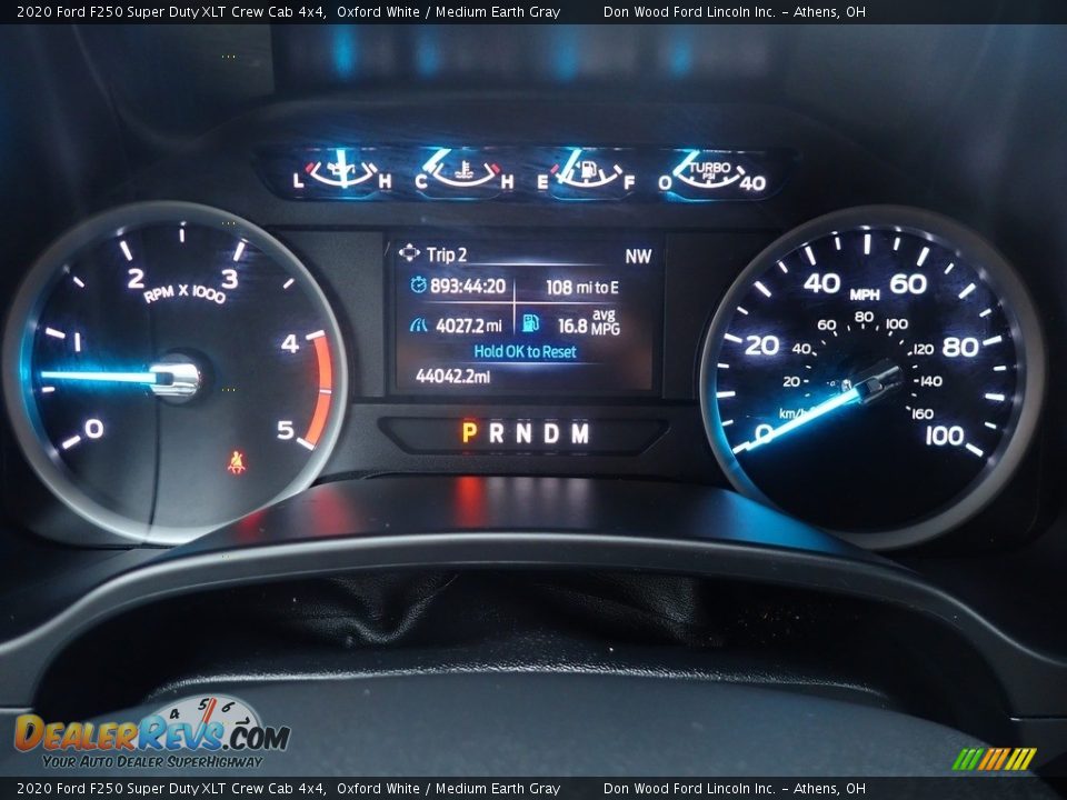 2020 Ford F250 Super Duty XLT Crew Cab 4x4 Oxford White / Medium Earth Gray Photo #29