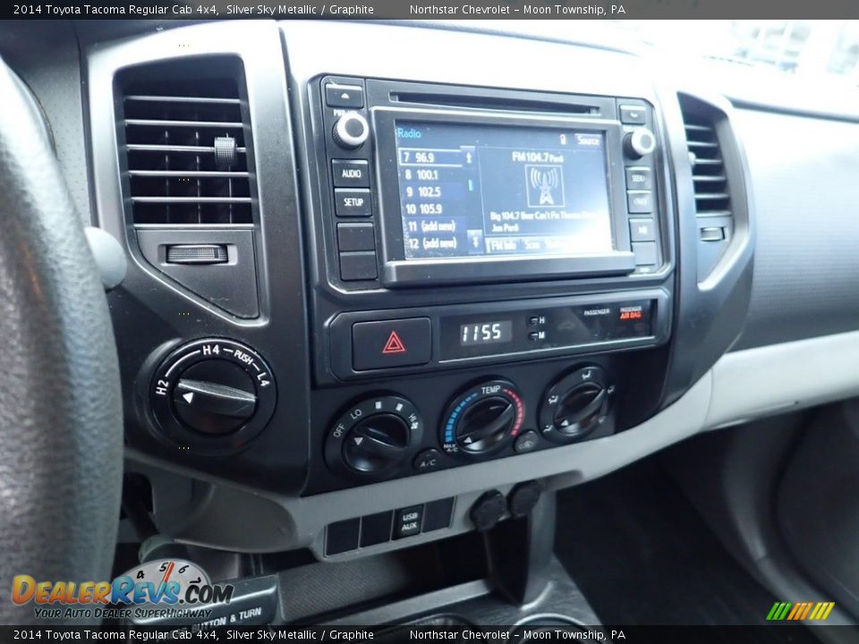Controls of 2014 Toyota Tacoma Regular Cab 4x4 Photo #23