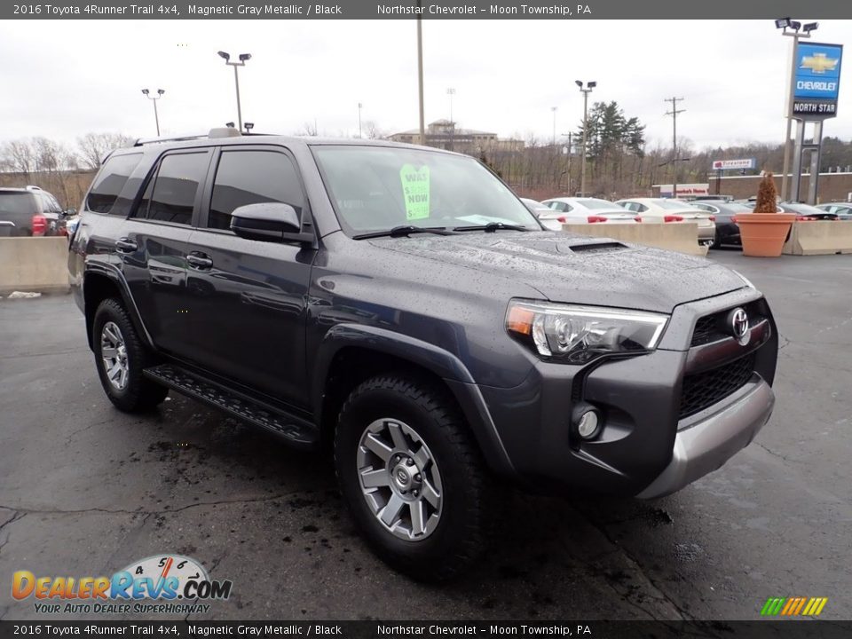 2016 Toyota 4Runner Trail 4x4 Magnetic Gray Metallic / Black Photo #11