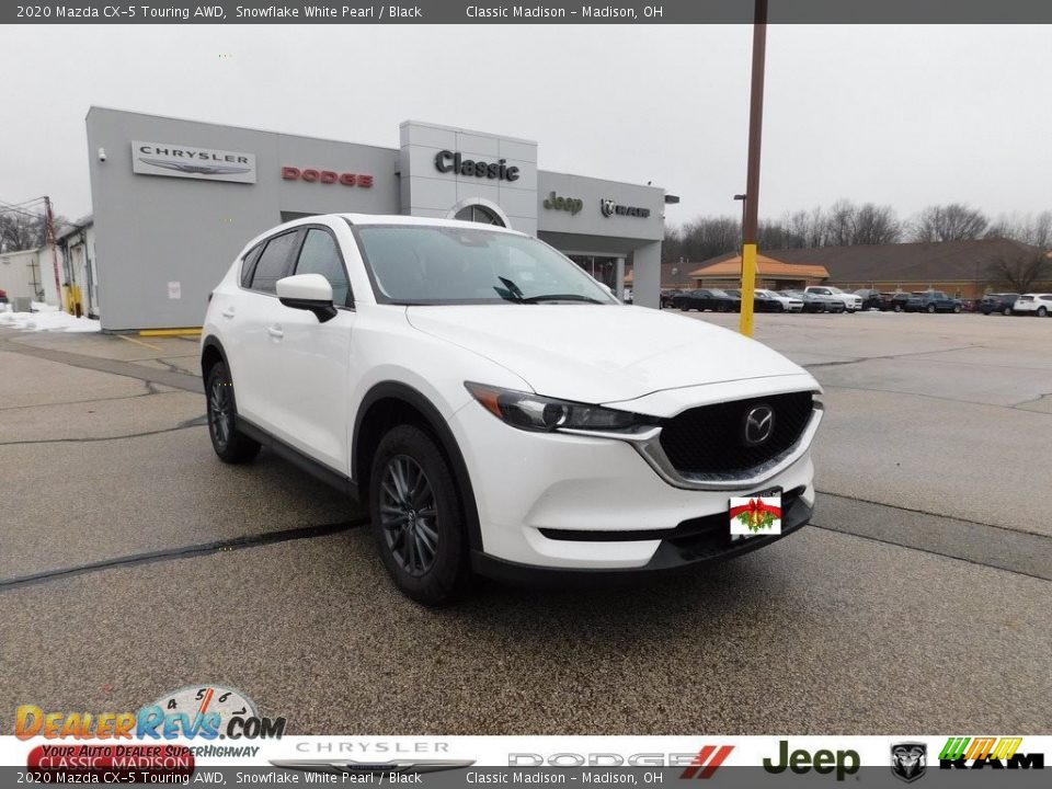 2020 Mazda CX-5 Touring AWD Snowflake White Pearl / Black Photo #1