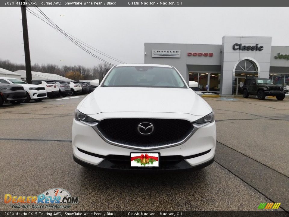 2020 Mazda CX-5 Touring AWD Snowflake White Pearl / Black Photo #3