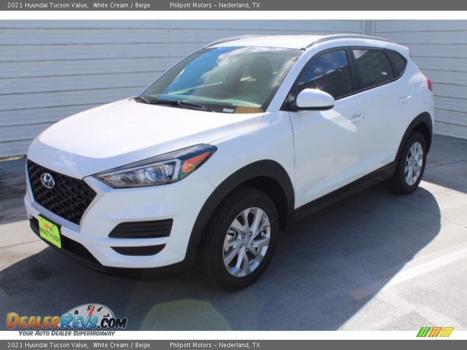 2021 Hyundai Tucson Value White Cream / Beige Photo #4