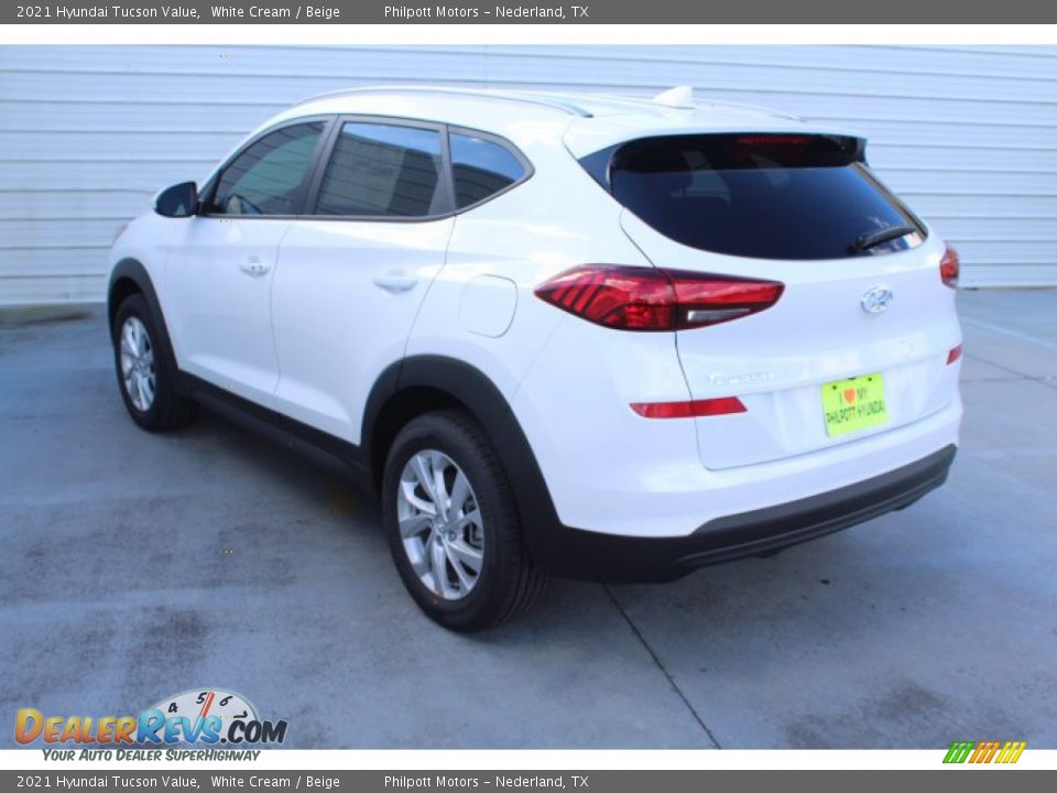 2021 Hyundai Tucson Value White Cream / Beige Photo #6
