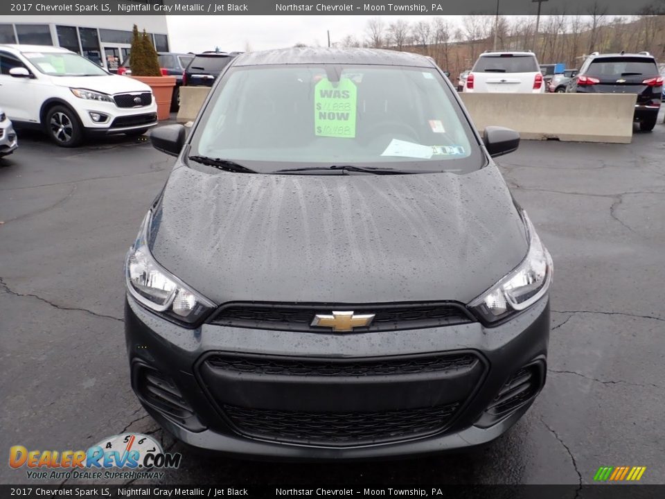 2017 Chevrolet Spark LS Nightfall Gray Metallic / Jet Black Photo #12