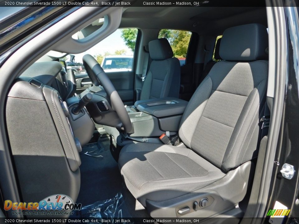 2020 Chevrolet Silverado 1500 LT Double Cab 4x4 Black / Jet Black Photo #2