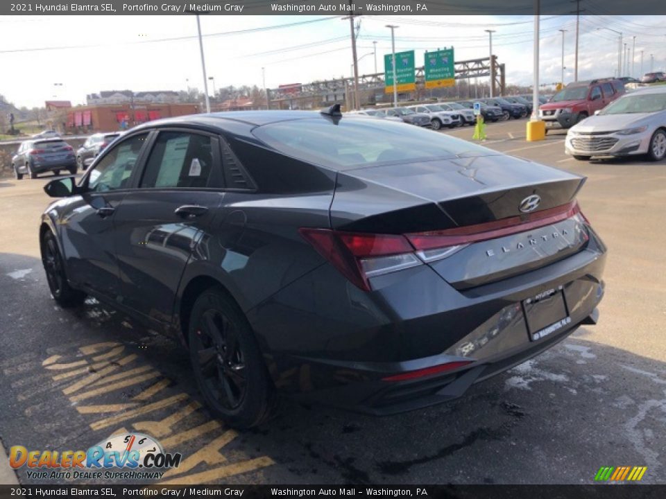 2021 Hyundai Elantra SEL Portofino Gray / Medium Gray Photo #3