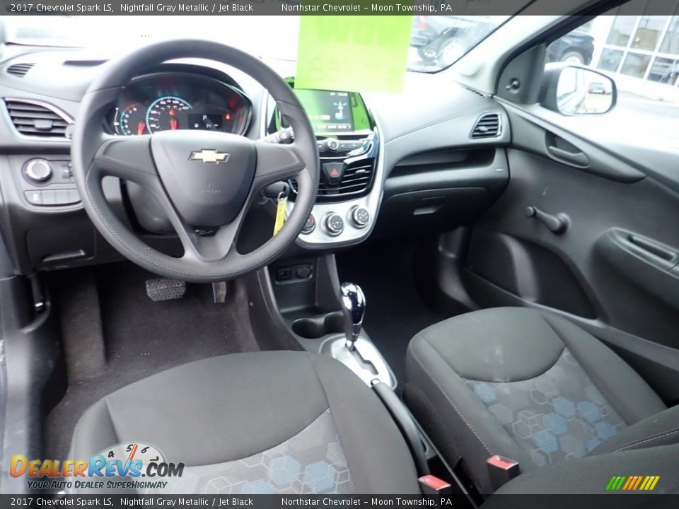 2017 Chevrolet Spark LS Nightfall Gray Metallic / Jet Black Photo #21