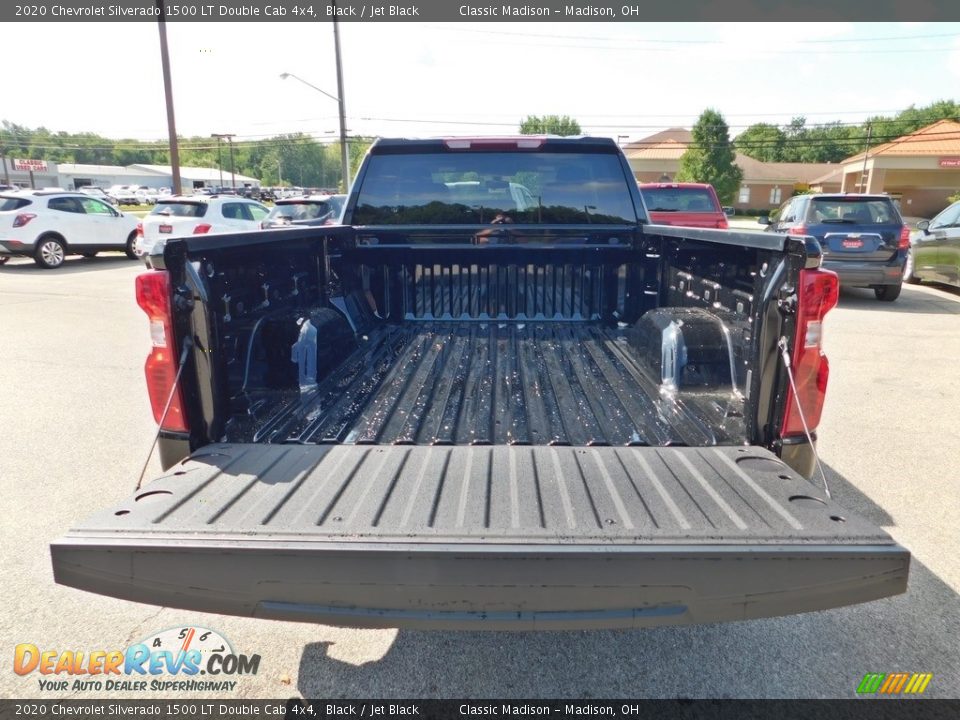 2020 Chevrolet Silverado 1500 LT Double Cab 4x4 Black / Jet Black Photo #9