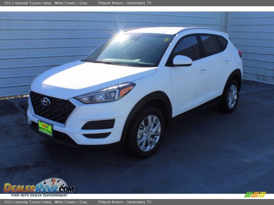 2021 Hyundai Tucson Value White Cream / Gray Photo #4