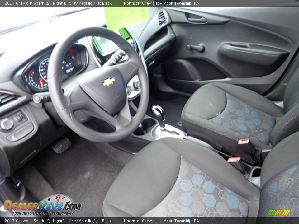 2017 Chevrolet Spark LS Nightfall Gray Metallic / Jet Black Photo #24