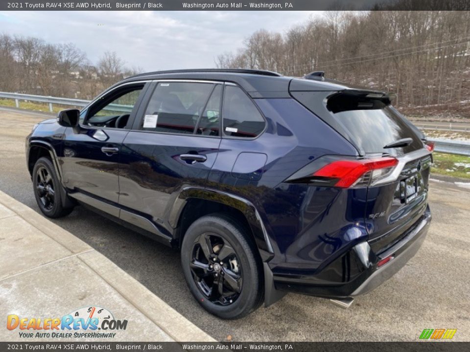 2021 Toyota RAV4 XSE AWD Hybrid Blueprint / Black Photo #2