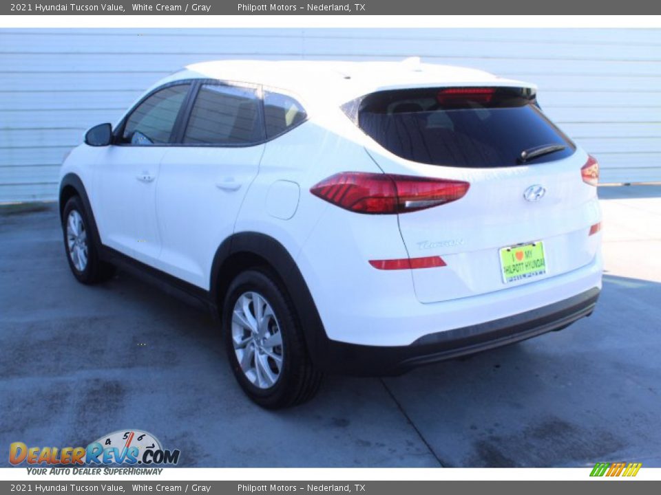 2021 Hyundai Tucson Value White Cream / Gray Photo #6