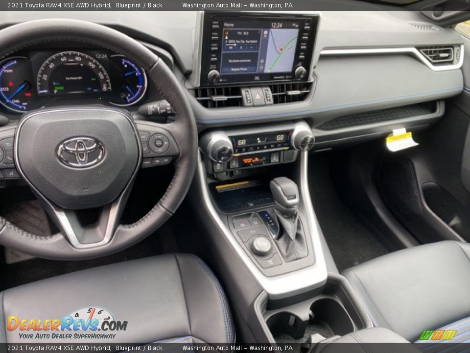 2021 Toyota RAV4 XSE AWD Hybrid Blueprint / Black Photo #3