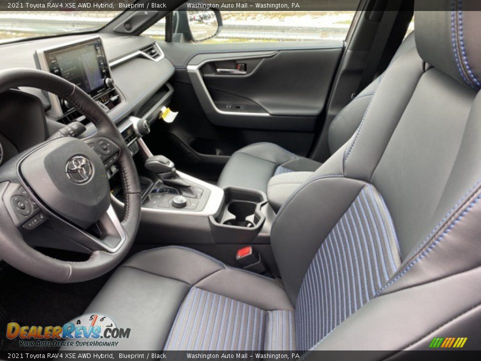 2021 Toyota RAV4 XSE AWD Hybrid Blueprint / Black Photo #4