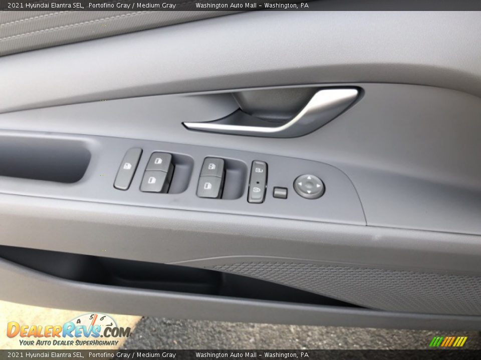 2021 Hyundai Elantra SEL Portofino Gray / Medium Gray Photo #14
