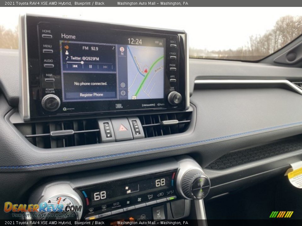 Navigation of 2021 Toyota RAV4 XSE AWD Hybrid Photo #8