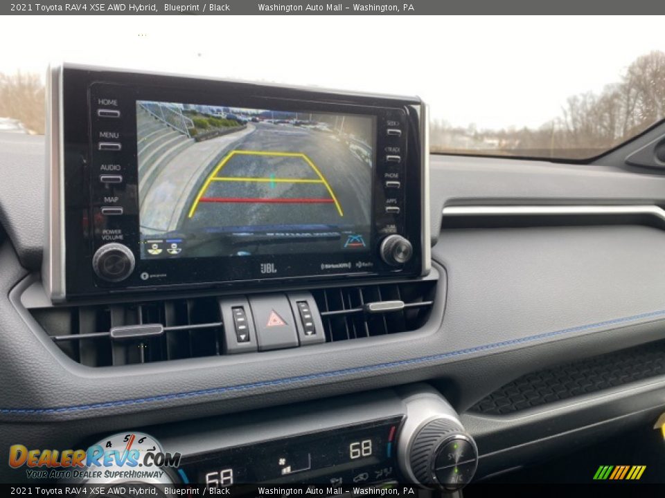 2021 Toyota RAV4 XSE AWD Hybrid Blueprint / Black Photo #9