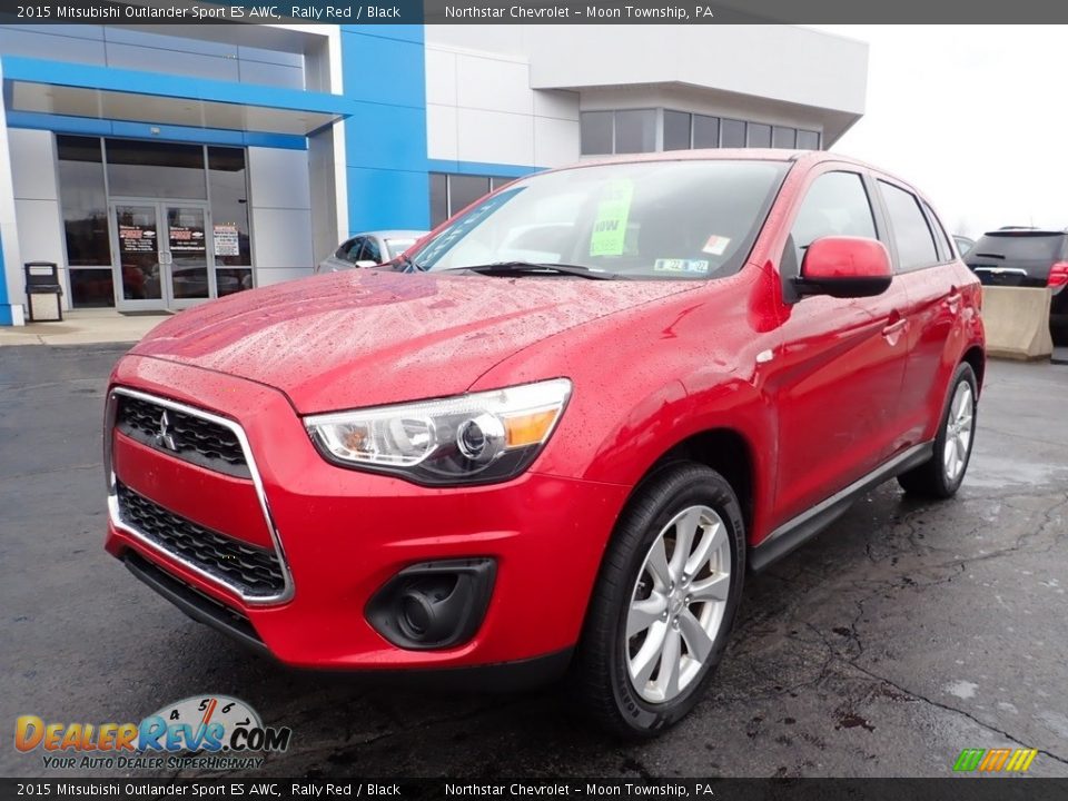 Rally Red 2015 Mitsubishi Outlander Sport ES AWC Photo #2