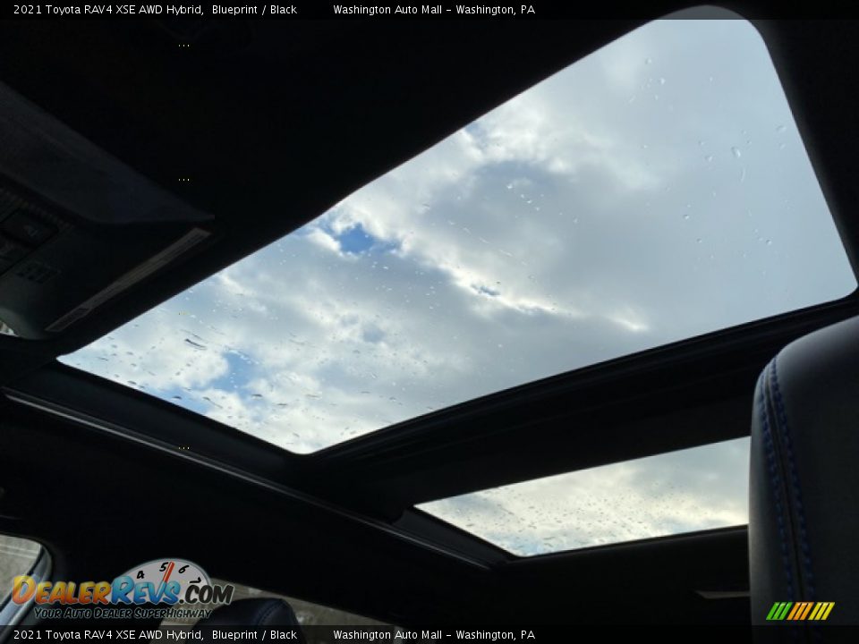 Sunroof of 2021 Toyota RAV4 XSE AWD Hybrid Photo #10