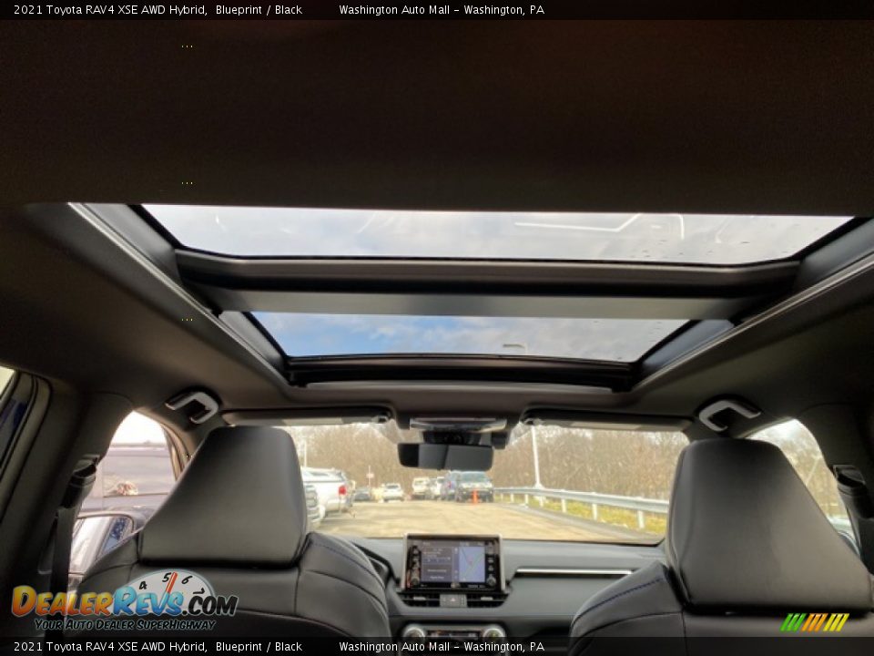 2021 Toyota RAV4 XSE AWD Hybrid Blueprint / Black Photo #11