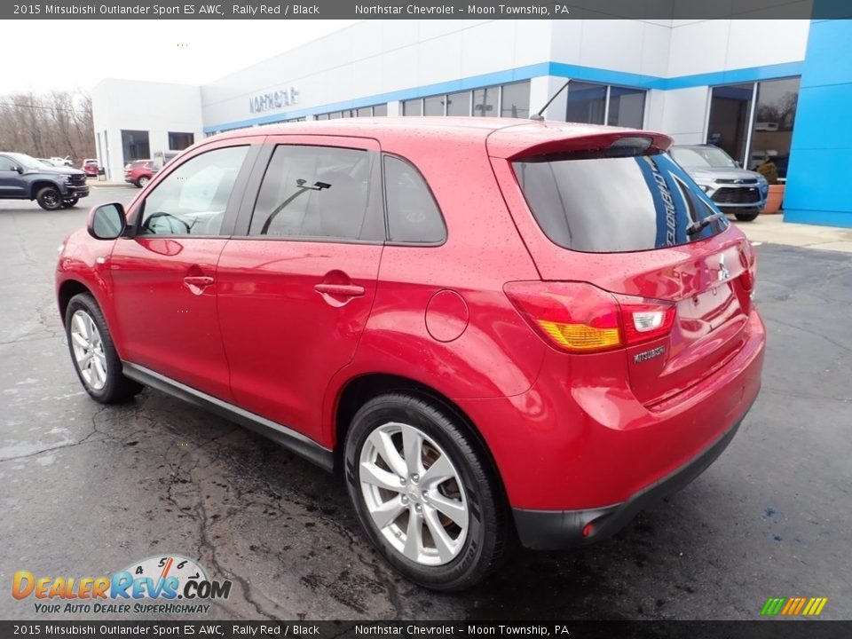 Rally Red 2015 Mitsubishi Outlander Sport ES AWC Photo #4