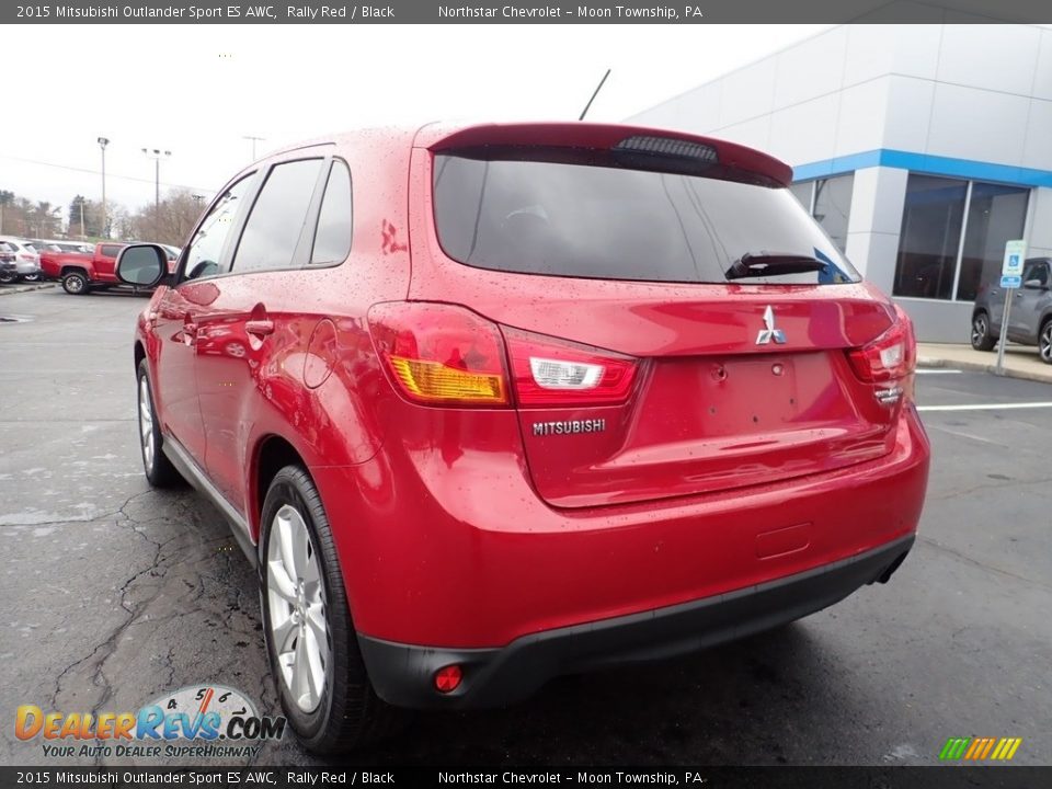 Rally Red 2015 Mitsubishi Outlander Sport ES AWC Photo #5